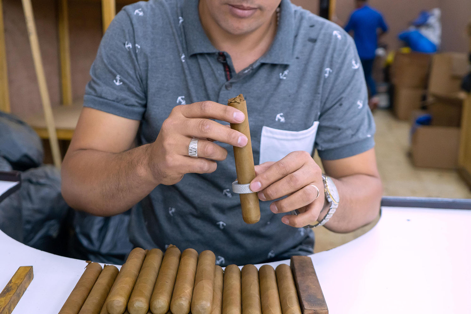 tobacco quality control production stages and Quality Control Tabacalera Pages
